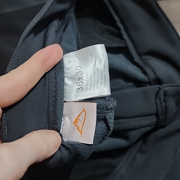 Bombshell Sportswear Pants, Size 36×30, and Color Dark Gray/Black - Picture 4 of 4